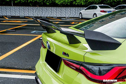 2021-UP BMW M4 G82/4 Series G22 BKSSII Style Carbon Fiber Trunk Spoiler - DarwinPRO Aerodynamics