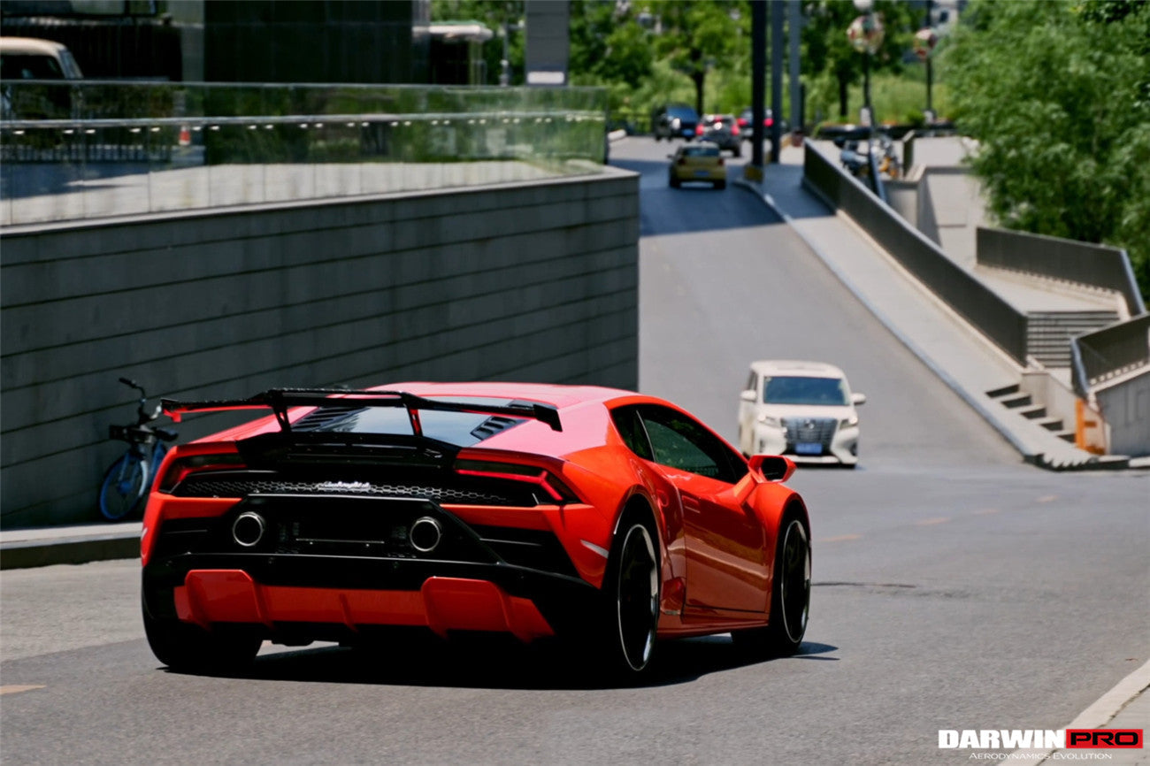 2019-2022 Lamborghini Huracan EVO OD Style Dry Carbon Trunk Spoiler - DarwinPRO Aerodynamics