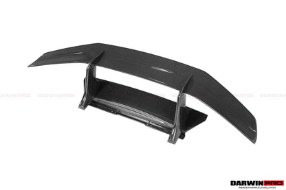 2019-2022 Lamborghini Huracan EVO Coupe Performante Style Carbon Trunk Spoiler and Engine Hood - DarwinPRO Aerodynamics