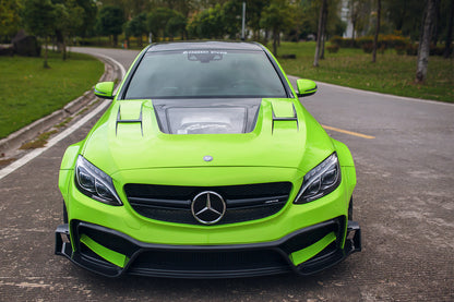 2015-2021 Mercedes Benz W205 C63 & S AMG Sedan IMP Performance Partial Carbon Fiber Full Body Kit - DarwinPRO Aerodynamics
