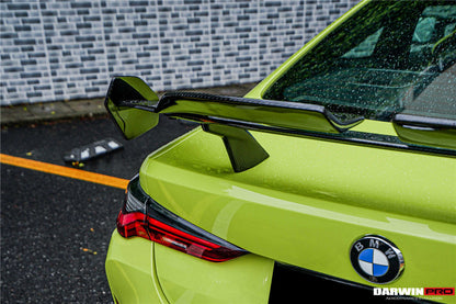 2021-UP BMW M4 G82/4 Series G22 BKSSII Style Carbon Fiber Trunk Spoiler - DarwinPRO Aerodynamics