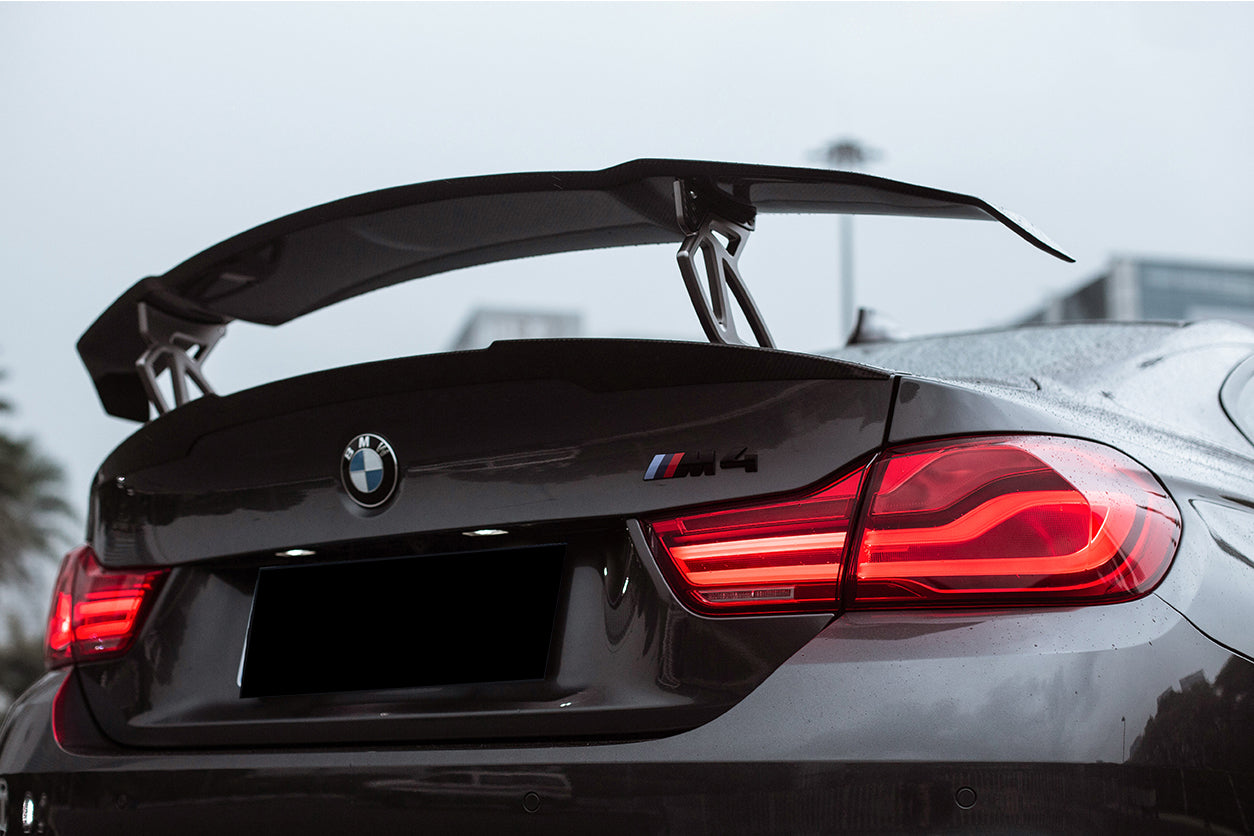 2014-2020 BMW M3 F80 M4 F82 VRS Style Carbon Fiber Trunk Spoiler - Carbonado Aero