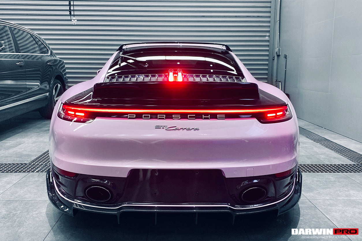 2019-2023 Porsche 911 992 Carrera S/4/4S BKSS Style Trunk Wing - DarwinPRO Aerodynamics