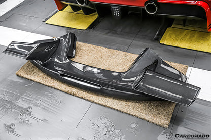 2015-2020 Ferrari 488 GTB MSY Style Trunk Spoiler - Carbonado