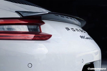 2012-2019 Porsche 911 991.1 991.2 Carrera & S & 4S & GTS  Coupe Only VRS Style Trunk Spoiler - Carbonado