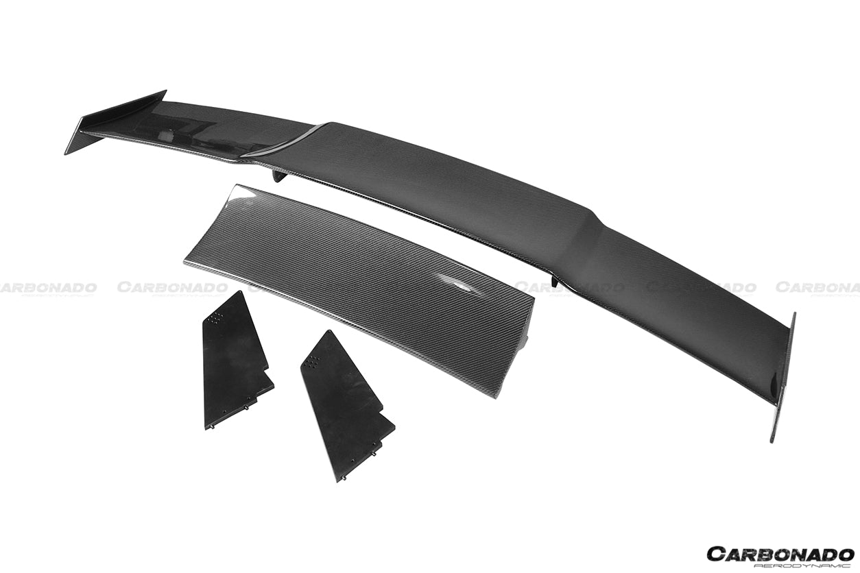 2004-2014 Lamborghini Gallardo STO Style Carbon Fiber Trunk Spoiler - Carbonado