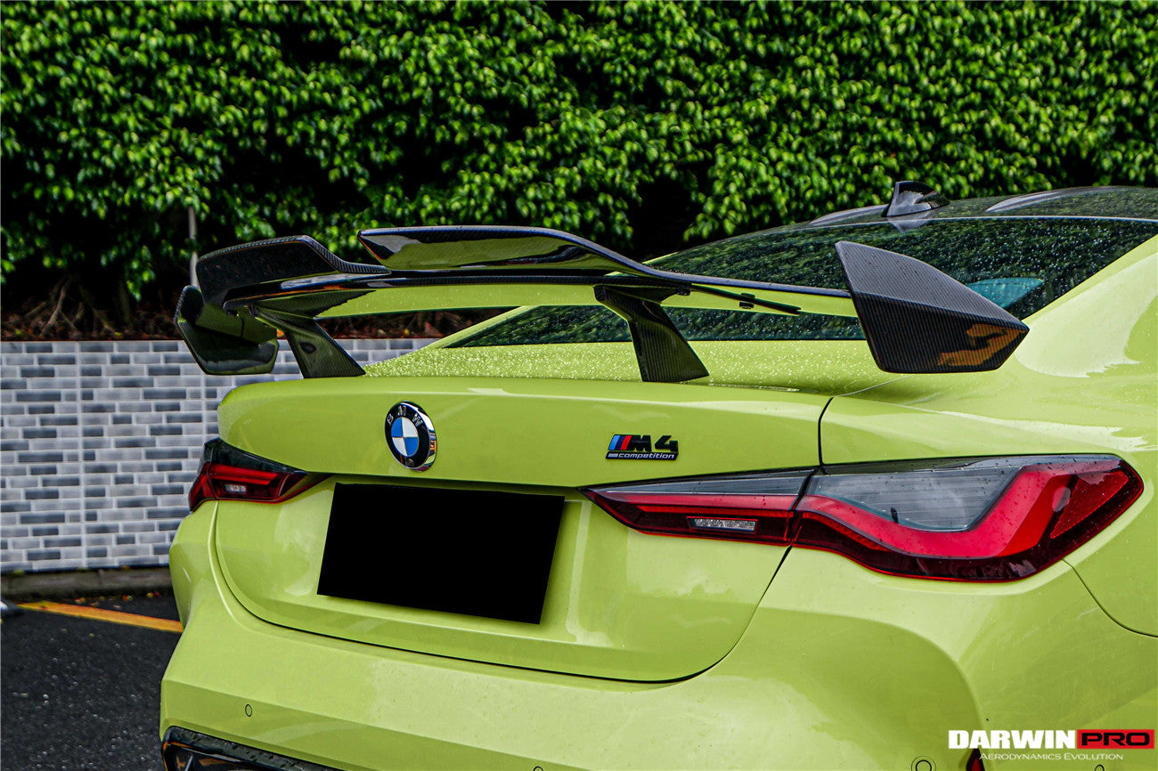 2021-UP BMW M4 G82/4 Series G22 BKSSII Style Carbon Fiber Trunk Spoiler - DarwinPRO Aerodynamics