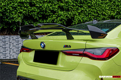 2021-UP BMW M4 G82/4 Series G22 BKSSII Style Carbon Fiber Trunk Spoiler - DarwinPRO Aerodynamics