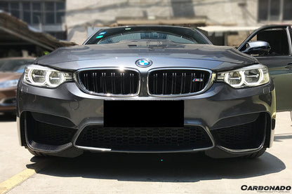 2014-2020 BMW M3 F80 & M4 F82 MP Style Front Caps - Carbonado
