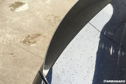 2008-2012 BMW M3 E92 MP Style Carbon Fiber Trunk Spoiler - Carbonado