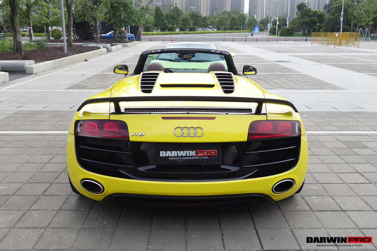 2010-2015 Audi R8 Spyder GT Trunk Spoiler - DarwinPRO Aerodynamics