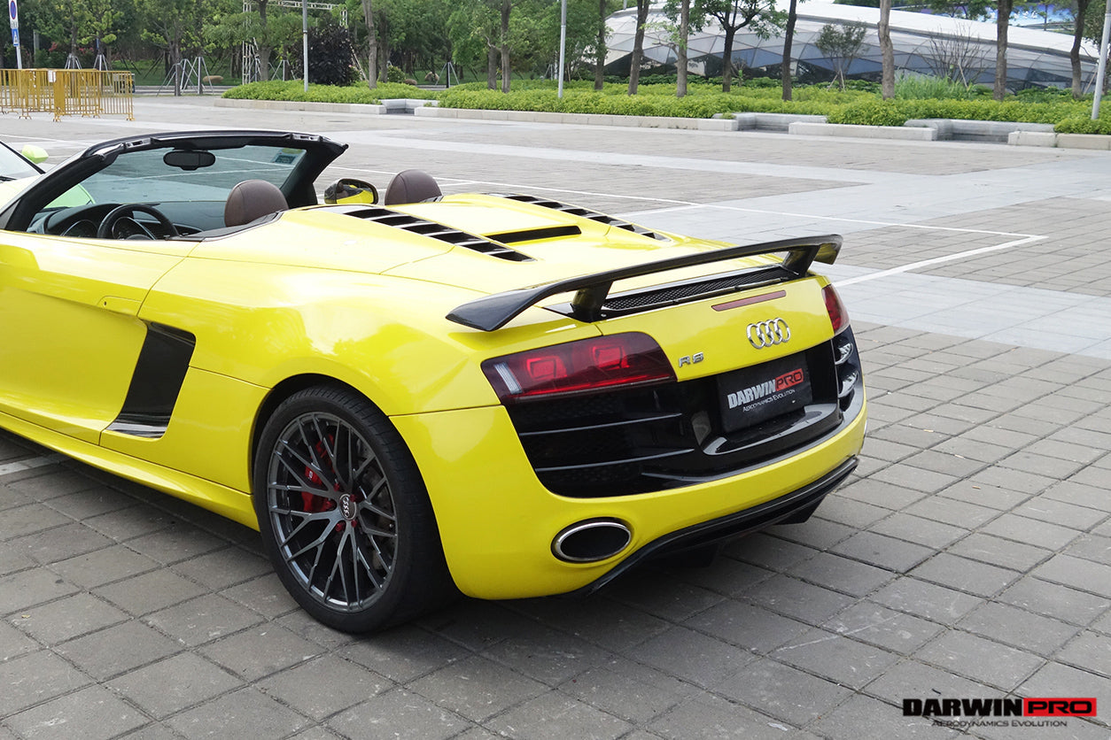 2010-2015 Audi R8 Spyder GT Trunk Spoiler - DarwinPRO Aerodynamics