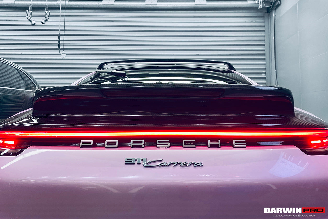 2019-2023 Porsche 911 992 Carrera S/4/4S BKSS Style Trunk Wing - DarwinPRO Aerodynamics