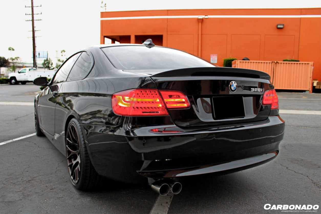 2008-2012 BMW M3 E92 MP Style Carbon Fiber Trunk Spoiler - Carbonado