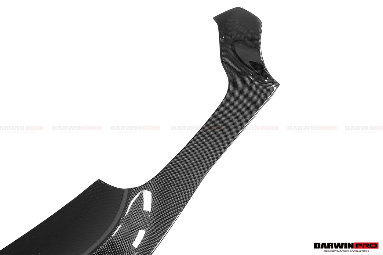2018-2022 Ferrari 488 Pista Origenal Rear Bumper Carbon Fiber Upper Shell - DarwinPRO Aerodynamics