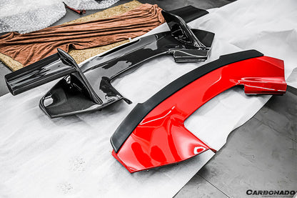2015-2020 Ferrari 488 GTB MSY Style Trunk Spoiler - Carbonado