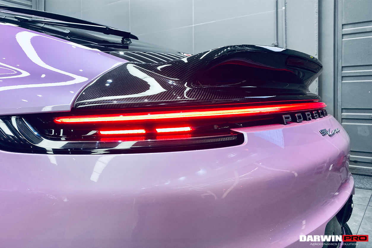 2019-2023 Porsche 911 992 Carrera S/4/4S BKSS Style Trunk Wing - DarwinPRO Aerodynamics