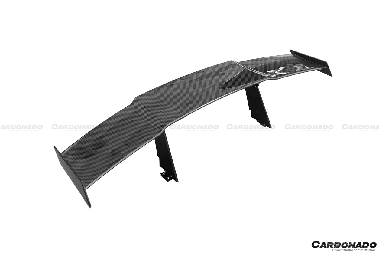 2004-2014 Lamborghini Gallardo STO Style Carbon Fiber Trunk Spoiler - Carbonado