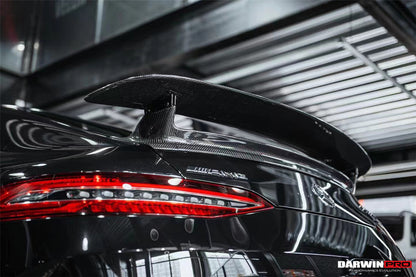 2019+ Mercedes Benz AMG GT63/S GT50 4Door Coupe X290 Carbon Fiber Trunk Spoiler - DarwinPRO Aerodynamics