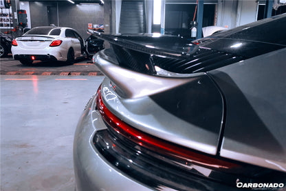 2019-2023 Porsche 911 992 Carrera/S/4/4S Turbo Style Trunk Spoiler - Carbonado