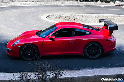 2012-2015 Porsche 911 991.1 GT3 ONLY AR Style Trunk Spoiler - Carbonado