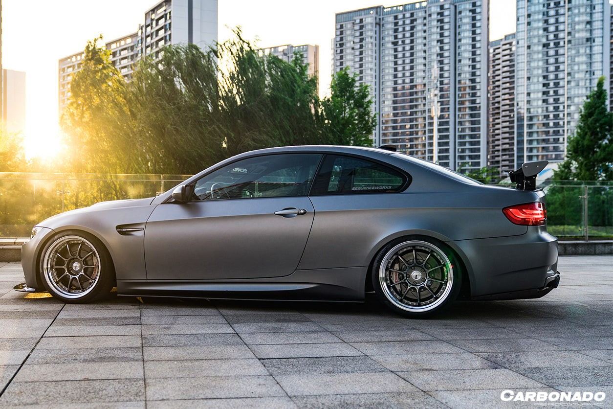2008-2012 BMW M3 E92/E93 / 3 Series / 1 Series / 1M E82 E88 E90 E92 RZ Style Trunk Spoiler - Carbonado