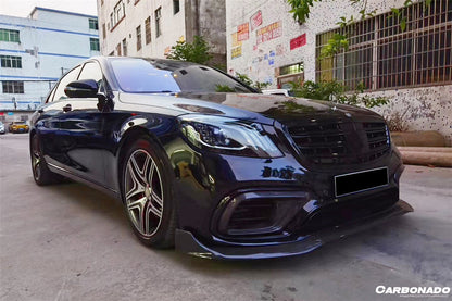 2017-2020 Mercedes Benz S63 W222 Sedan BRS Style Front Air Vents - Carbonado