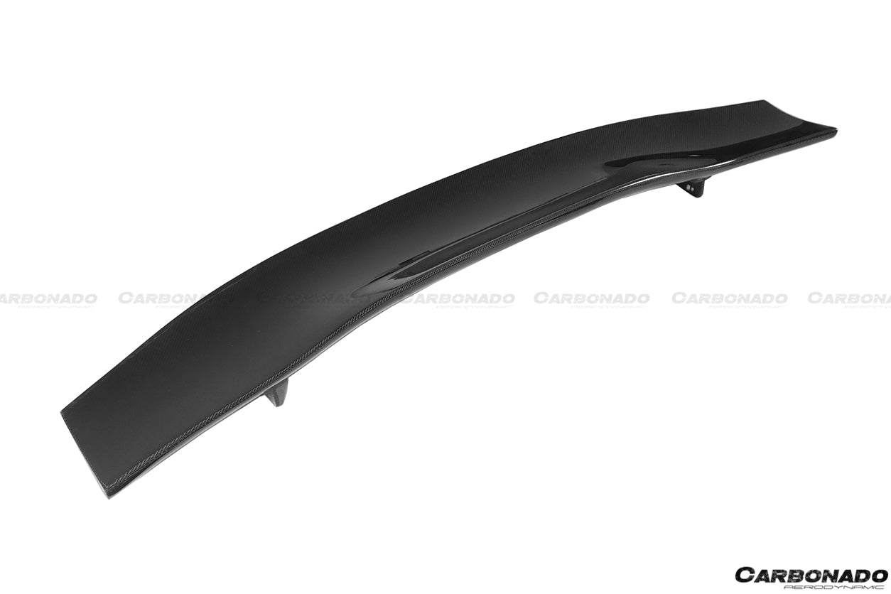 2013-2019 Corvette C7 Z51 Z06 Grandsport AR Style Carbon Fiber Trunk Spoiler - Carbonado