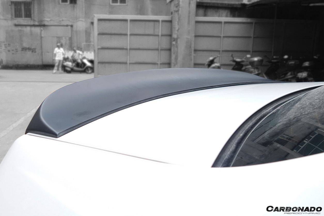 2010-2016 Mercedes Benz E Class W212 WD Style Carbon Fiber Trunk Spoiler - Carbonado