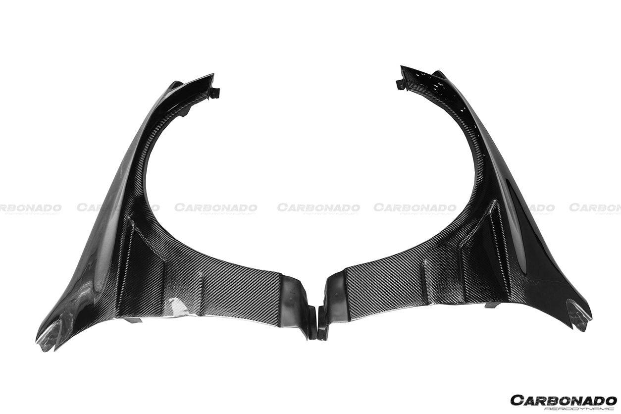 2003-2006 Mitsubishi Evo 7/8/9 VTX Style Carbon Fiber Fender - Carbonado Aero