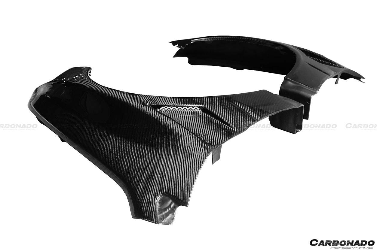 2003-2006 Mitsubishi Evo 7/8/9 VTX Style Carbon Fiber Fender - Carbonado Aero