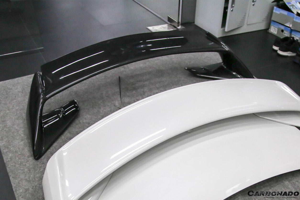 2008-2022 Nissan GTR R35 CBA/DBA/EBA AMS Style Trunk Spoiler - Carbonado