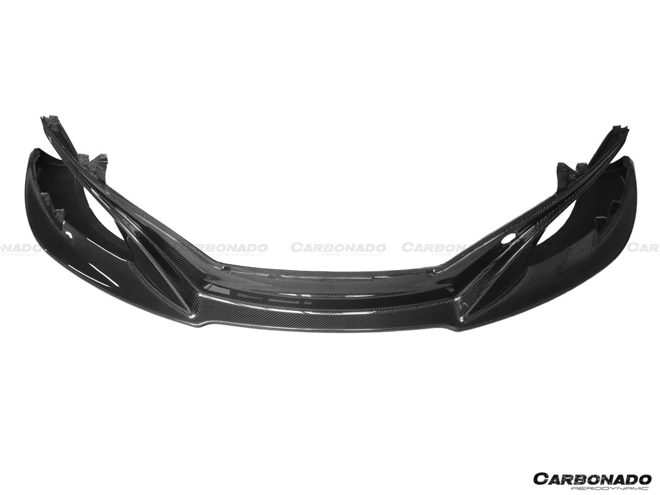 2014-2017 McLaren 650S OEM Style Carbon Fiber Front Lip - Carbonado Aero