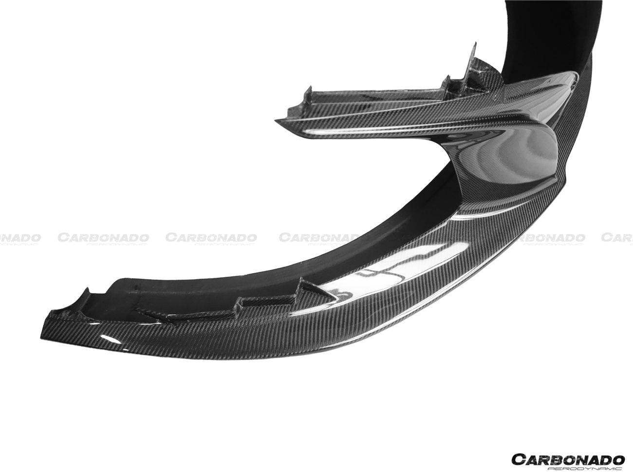 2014-2017 McLaren 650S OEM Style Carbon Fiber Front Lip - Carbonado Aero
