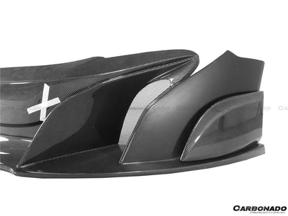 2014-2017 McLaren 650S  675LT Style Front Bumper - Carbonado Aero