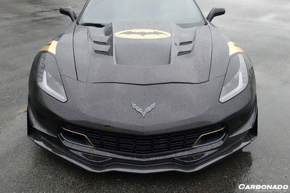 2013-2019 Corvette C7 Z06 Grandsport Carbon Fiber Canards - Carbonado Aero