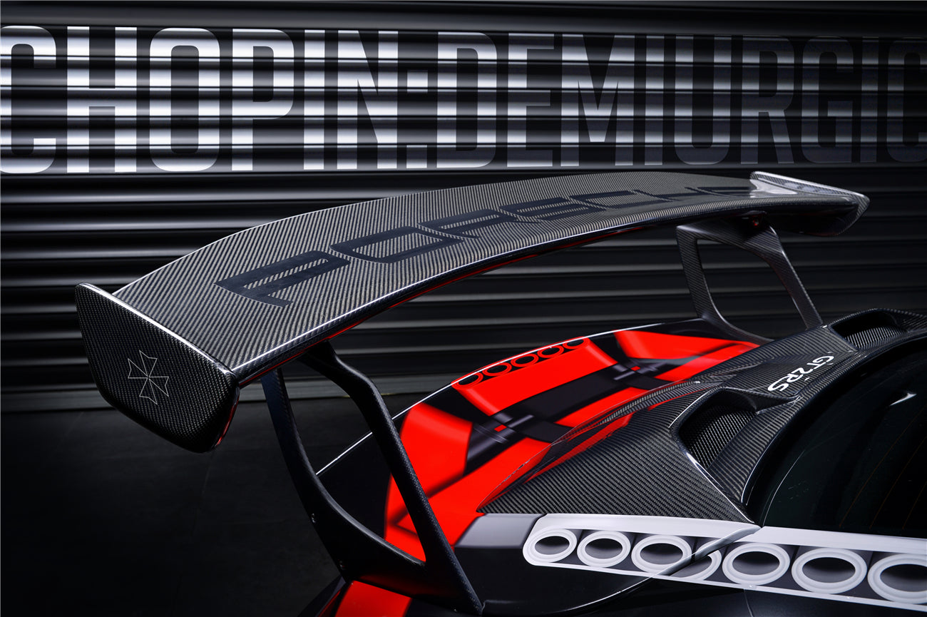2016-2019 Porsche 911 991.2 Carrera /S/4S GT2RS Style Carbon Fiber Trunk Spoiler Wing - DarwinPRO Aerodynamics