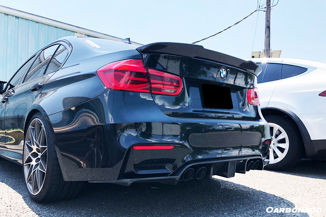 2014-2020 BMW M3 F80 M4 F82 KNF Style Rear Diffuser - Carbonado Aero