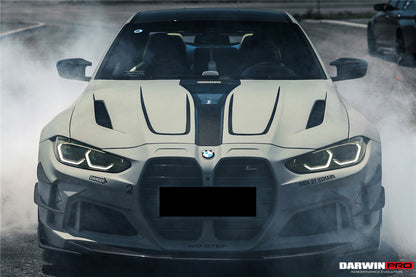 2021-UP BMW M4 G82/G83 BKSSII Style Front Bumper and Front Fender and Side Skirts - DarwinPRO Aerodynamics