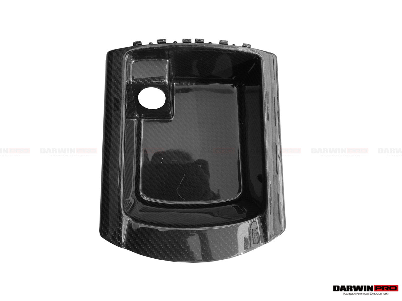 2004-2014 Lamborghini Gallardo OEM Style Carbon Fiber Interior Storage Box Cover - DarwinPRO Aerodynamics