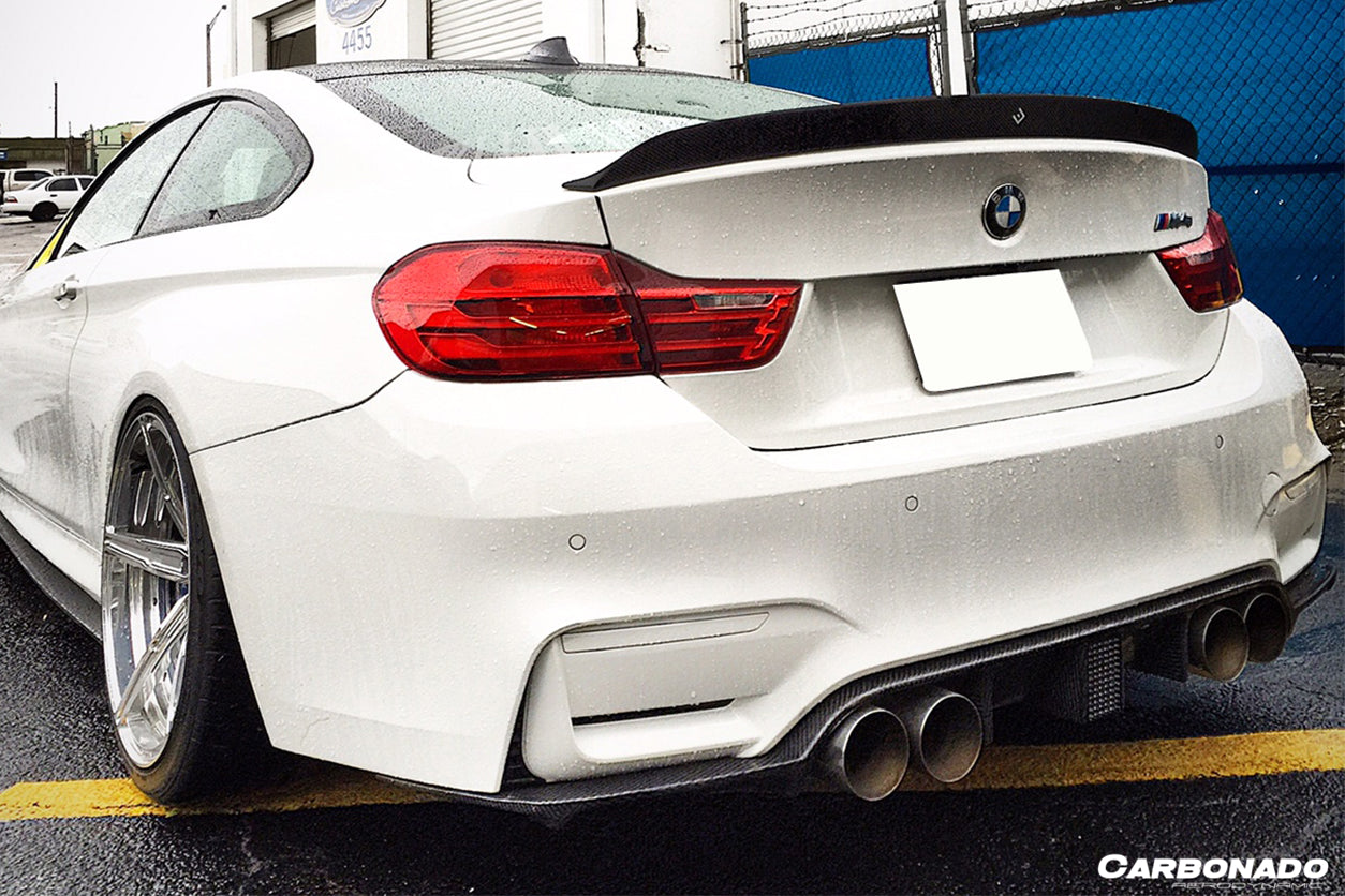 2014-2020 BMW M3 F80 M4 F82 KNF Style Rear Diffuser - Carbonado Aero