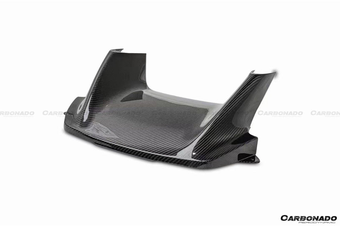2020-UP Ferrari SF90 Stradale OE Style Autoclave Carbon Fiber Front Bumper Middle Air Vents - Carbonado