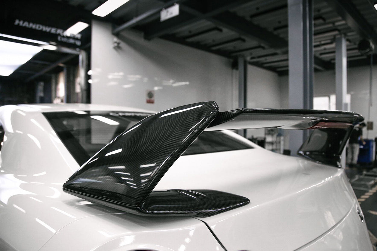 2008-2022 Nissan GTR R35 CBA/DBA/EBA AMS Style Trunk Spoiler - Carbonado