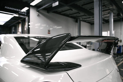 2008-2022 Nissan GTR R35 CBA/DBA/EBA AMS Style Trunk Spoiler - Carbonado