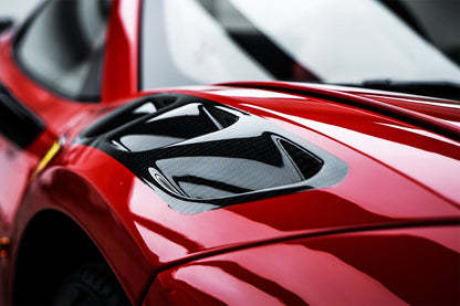 2015-2020 Ferrari 488 GTB & Spider MSY Style Front Fender - Carbonado