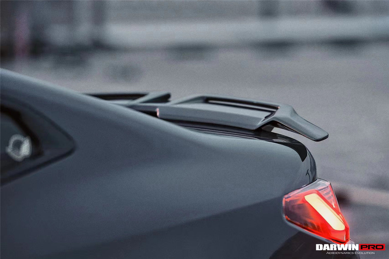 2021-UP BMW M4 G82/4 Series G22 BKSS Style Carbon Fiber Trunk Spoiler - DarwinPRO Aerodynamics