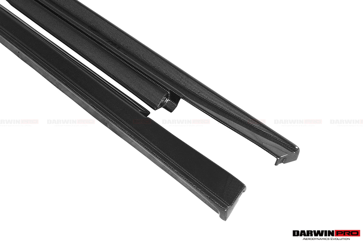 2008-2022 Nissan GTR R35 CBA/DBA ZEL Style Carbon Fiber Side Skirts - DarwinPRO Aerodynamics