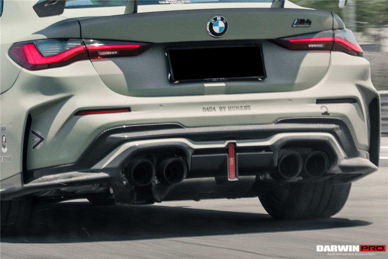 2021-UP BMW M4 G82/G83 BKSSII Style Rear Bumper - DarwinPRO Aerodynamics