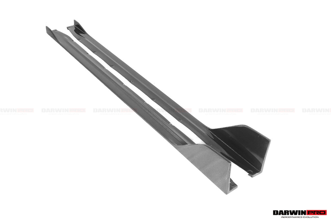 2021-UP BMW M4 G82/G83 BKSS Style Carbon Fiber Side Skirts - DarwinPRO Aerodynamics