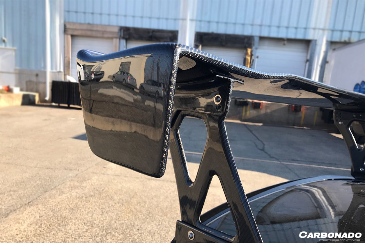 2008-2012 BMW M3 E92/E93 VA Style Carbon Fiber Trunk Spoiler - Carbonado